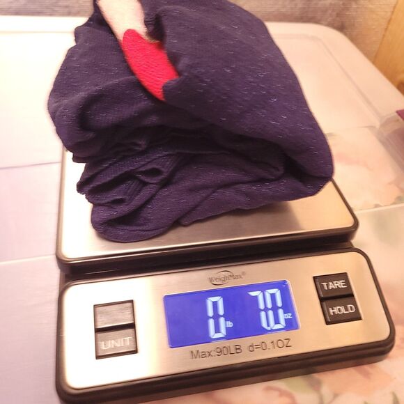 Lovers + Friends Sweater XS Navy Turtleneck Chevron Metallic NWT - Picture 11 of 11